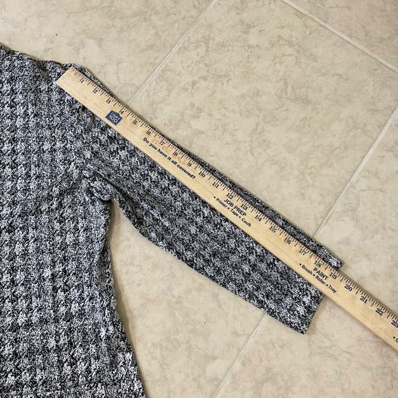 Chicos Travelers Jacket Women Medium Size 1 (8-10) Slinky Button Up w pockets - Picture 10 of 10